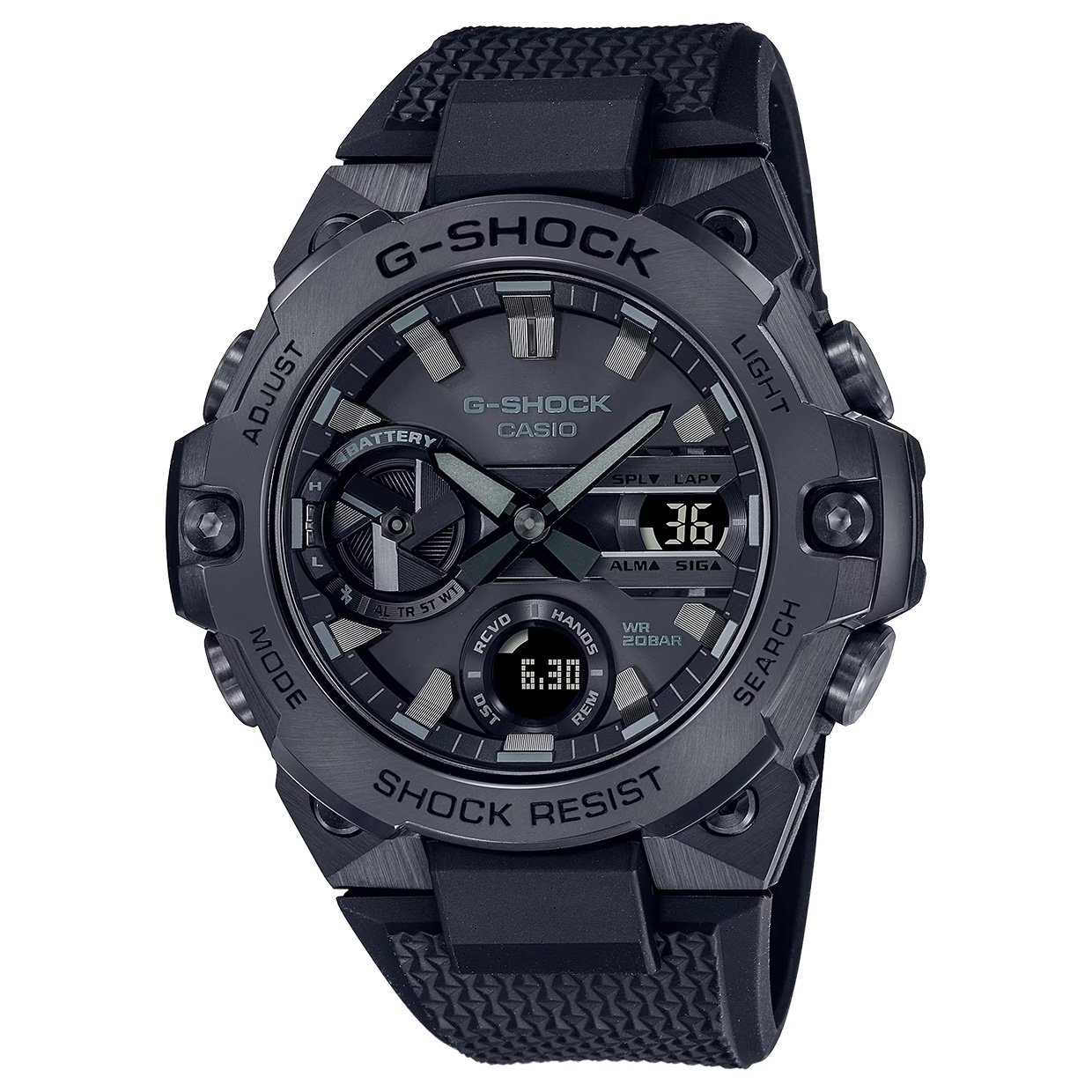 Casio G-SHOCK GST-B400 Analog/Digital Watch: Back in Black
