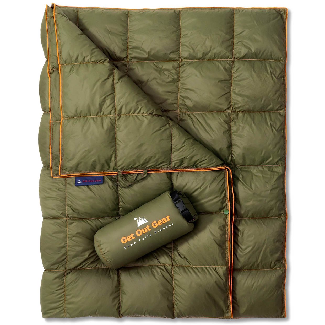 Get Out Gear Puffy Down Camping Blanket