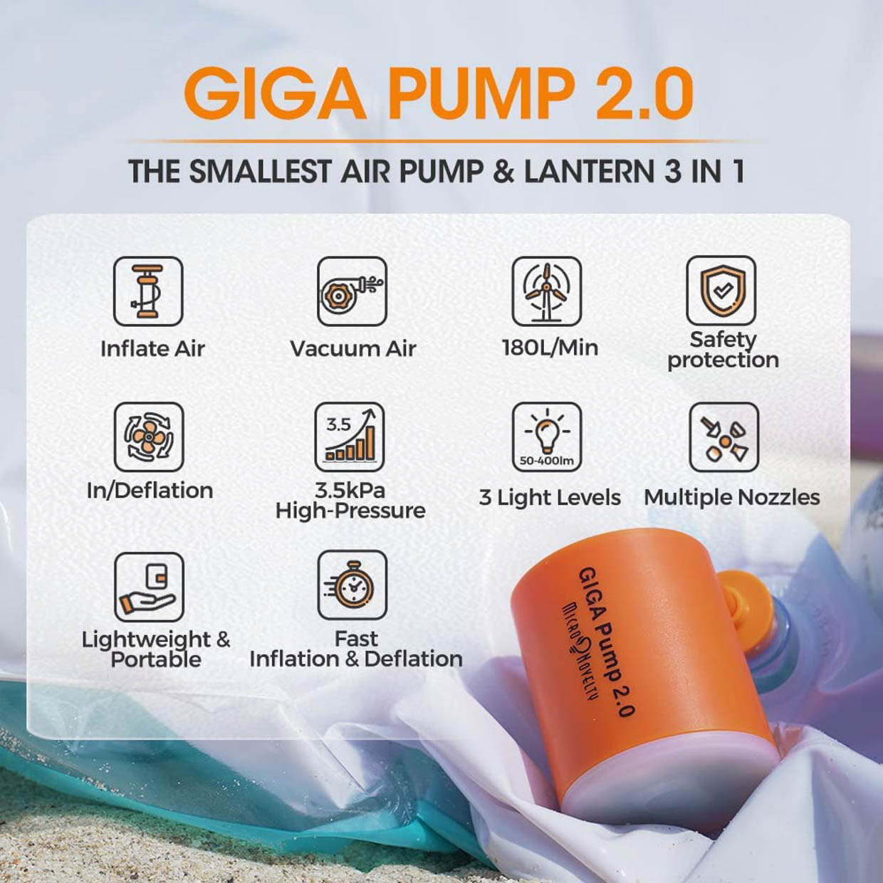 Giga Pump 2.0 Air Pump