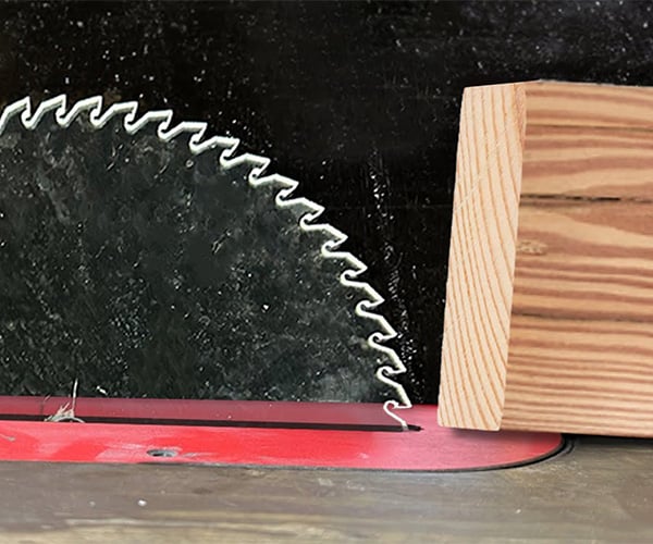 Cutting Wood with a Glass Saw Blade