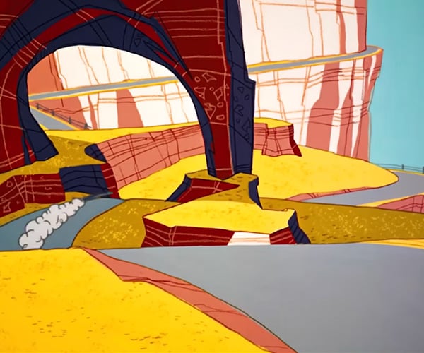 The Background Art of Looney Tunes