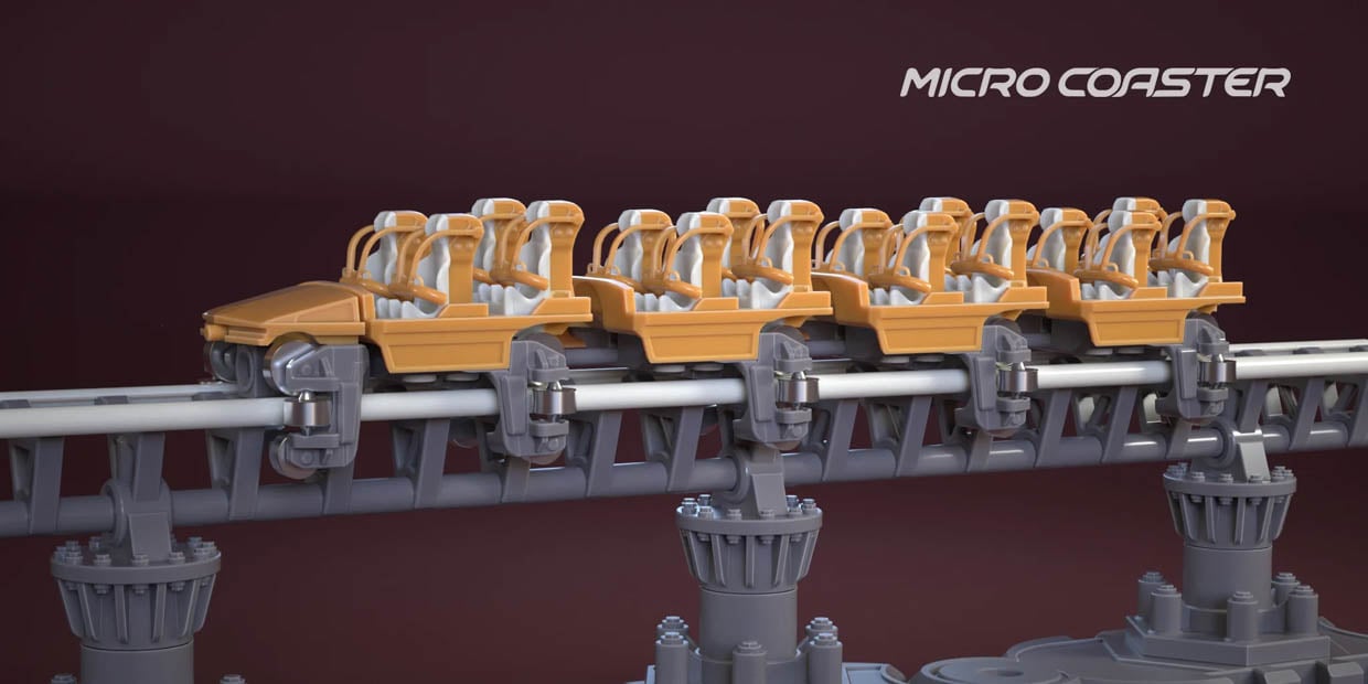 MicroCoaster Tabletop Roller Coaster