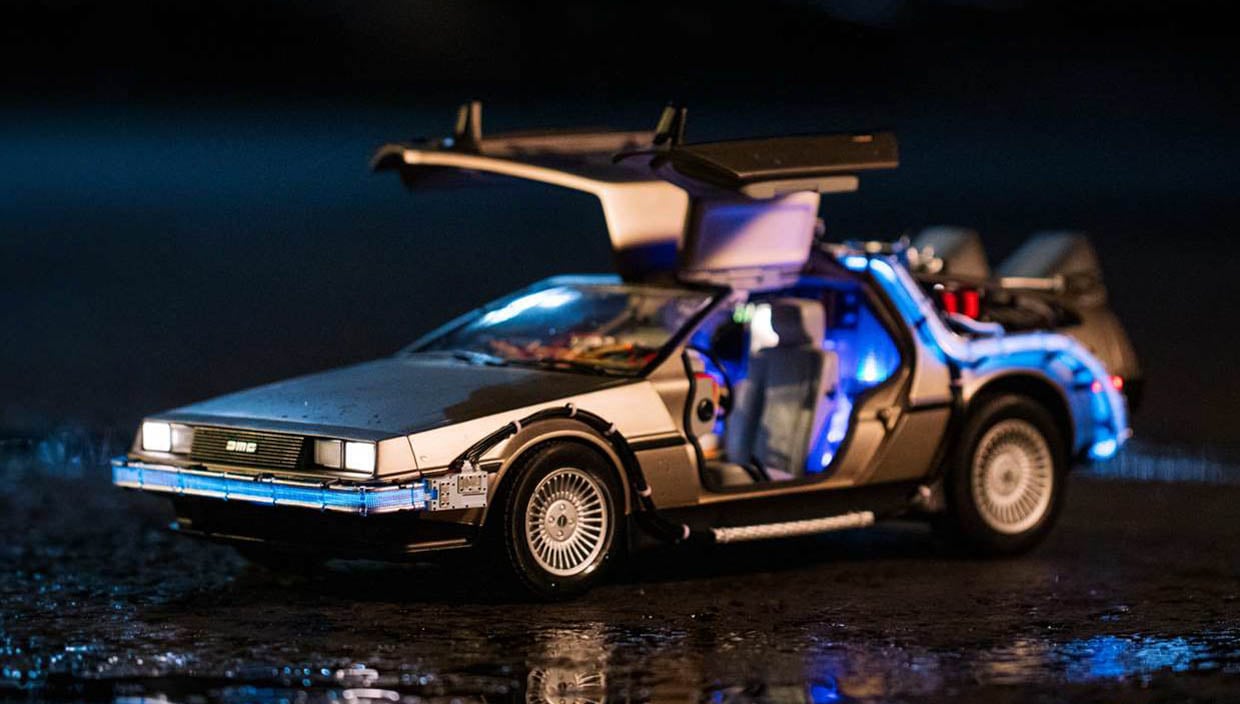 Tomy Back to the Future DeLorean Collectible