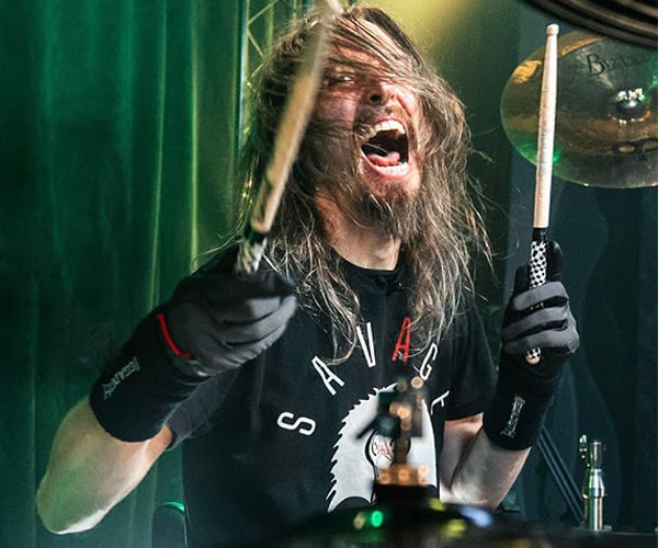 Megadeth Drummer Improvises “Mr. Brightside”