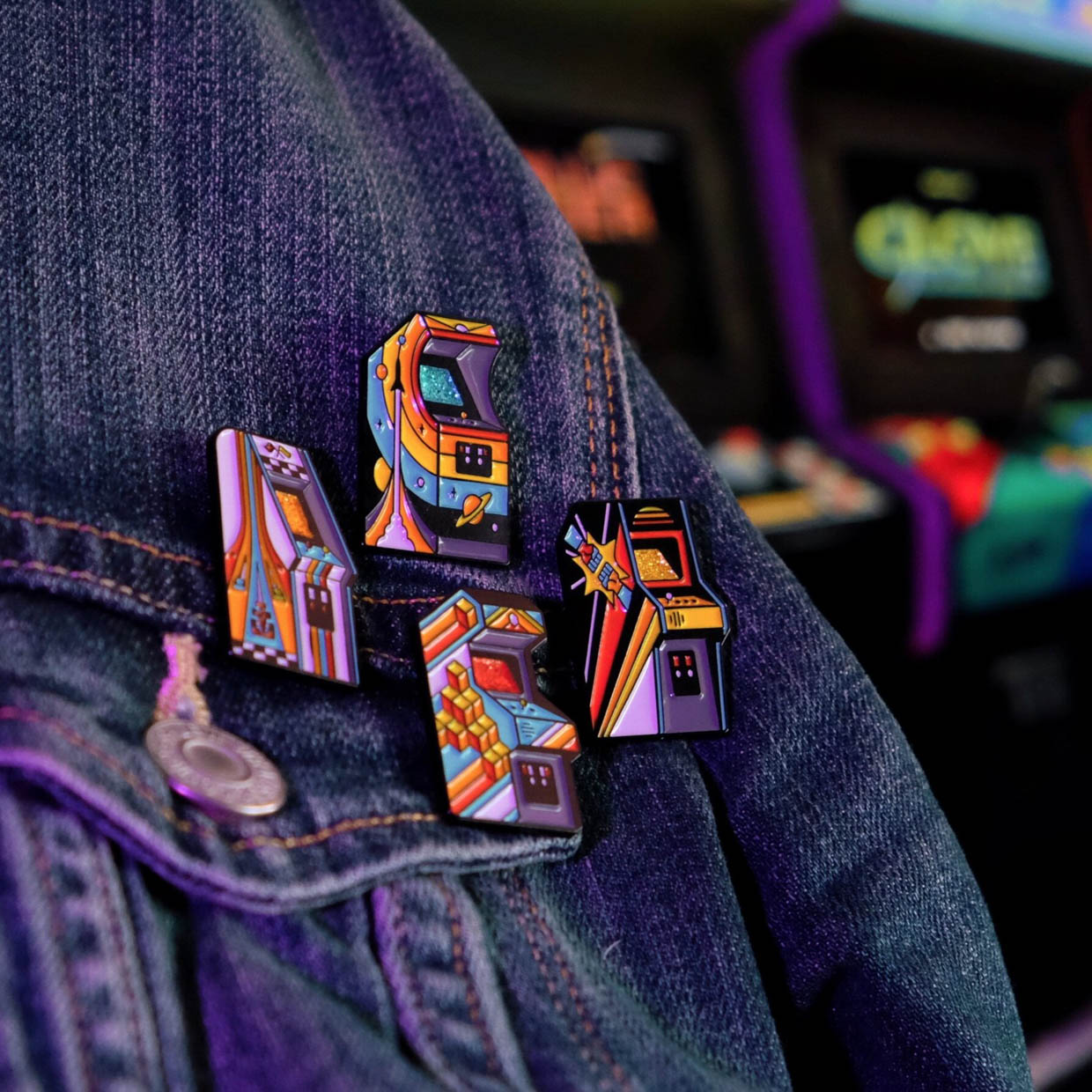 DKNG Arcade Pins