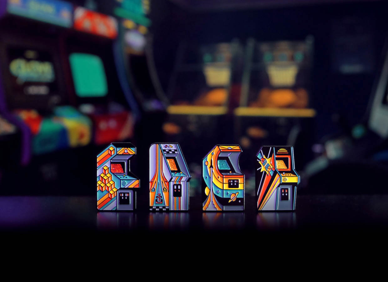 DKNG Arcade Pins