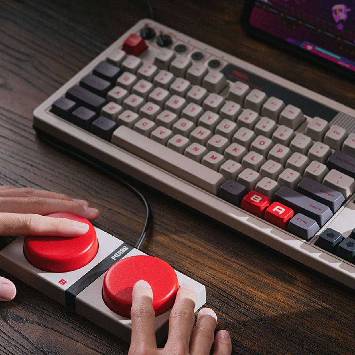 8bitdo Retro Mechanical Keyboards Are For Classic Nintendo Fans