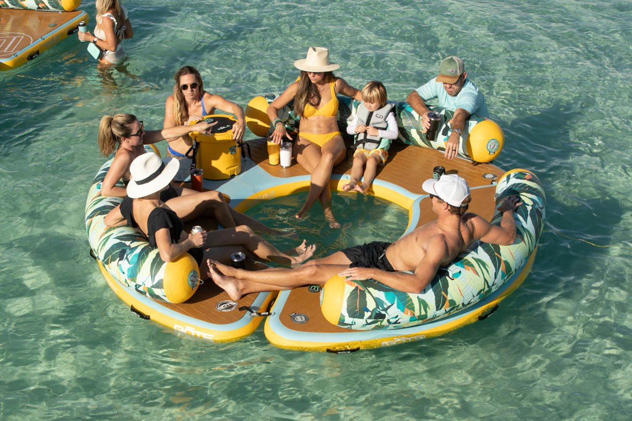 Bote Inflatable Dock Hangout 360 Trio