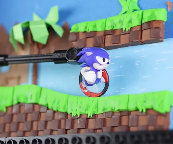 Clay + LEGO Sonic the Hedgehog Game