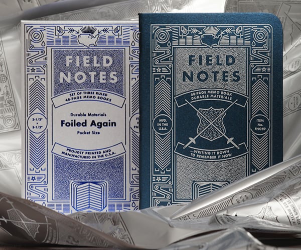 Field Notes Foiled Again Notebooks