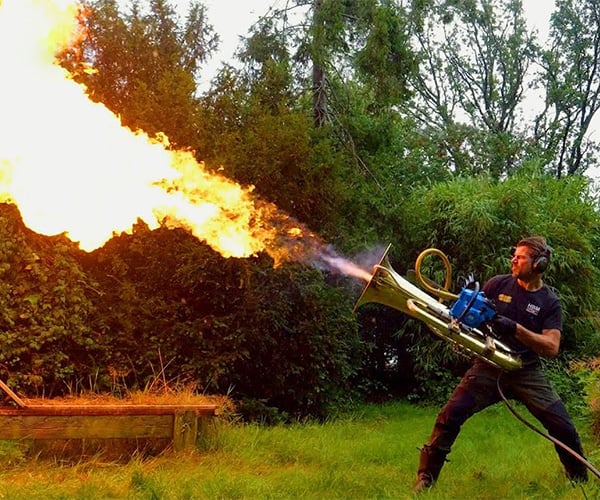 Flamethrower Tuba
