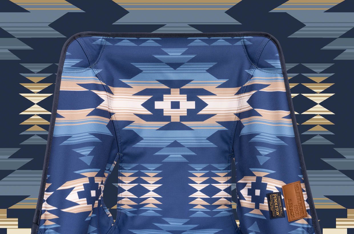 Helinox and Pendleton Team Up for Patterned Outdoor Chairs