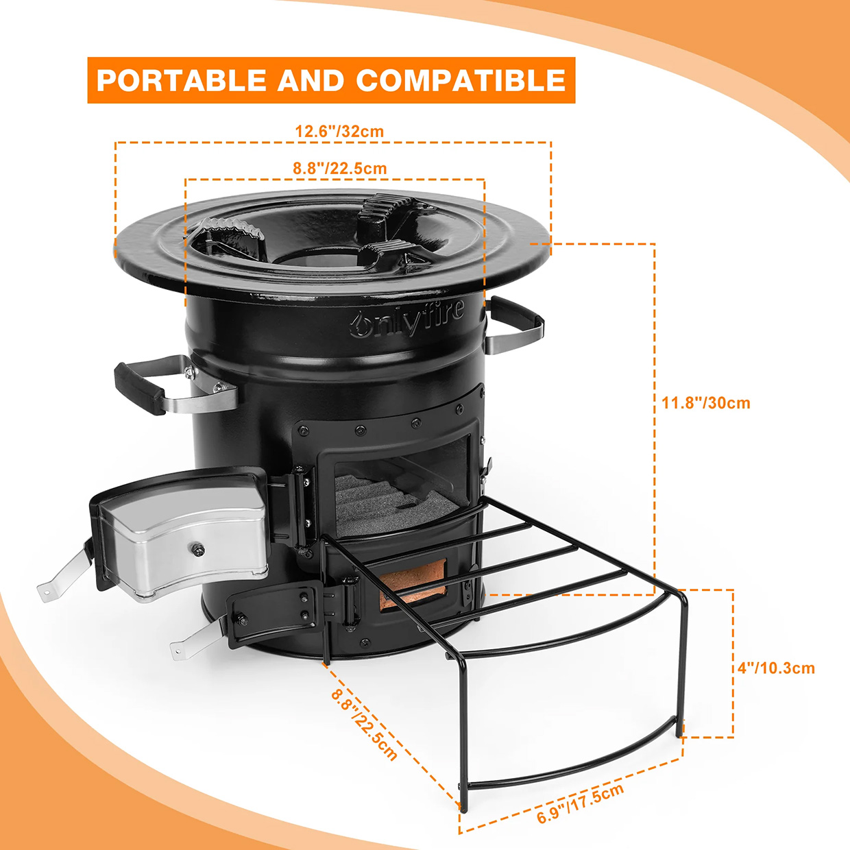 Onlyfire Camping Rocket Stove