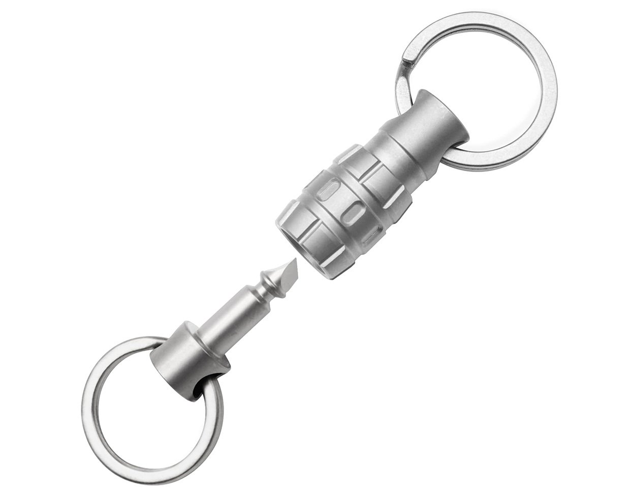  QHYITONTI Titanium Keychain Tiny Quick Release