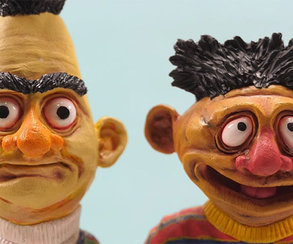 Realistic Bert + Ernie