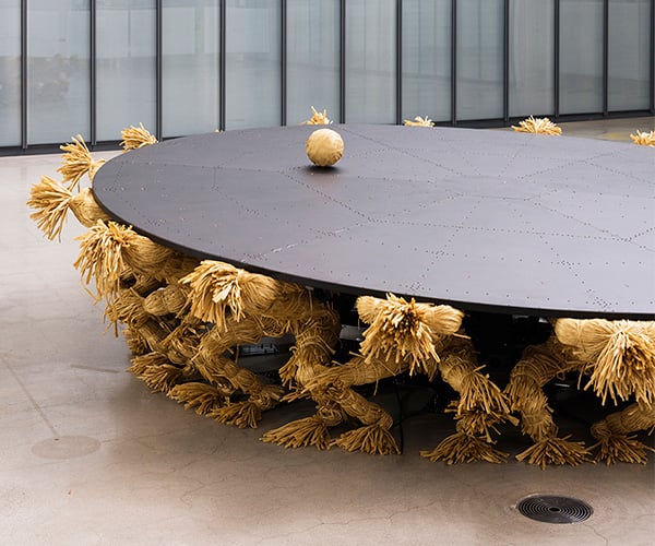Round Table Kinetic Movement Sculpture