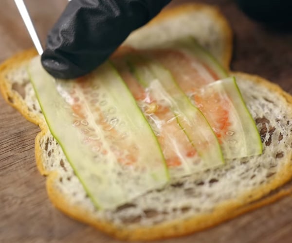 The World’s Thinnest Sandwich