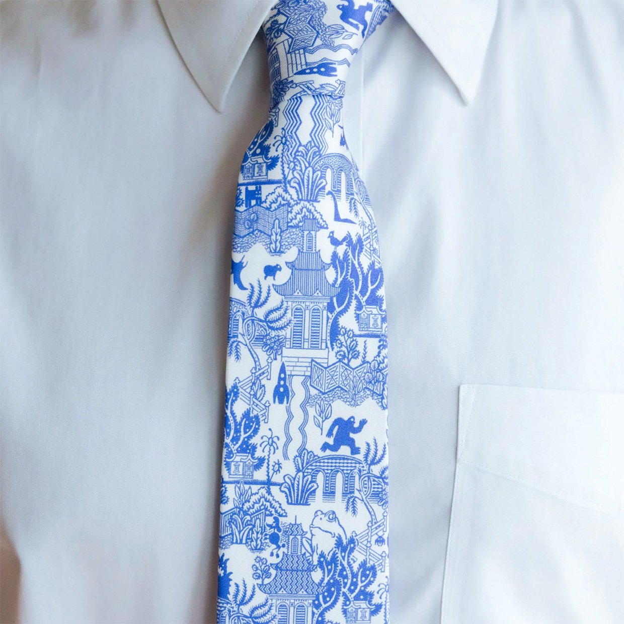 Things Could Be Worse Silk Necktie