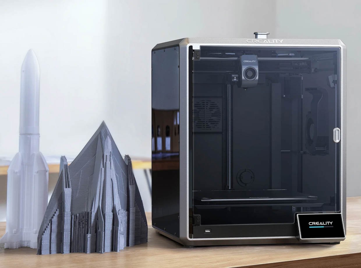 Creality K1 Max 3D Printer Improves Printing with AI, LIDAR, and a