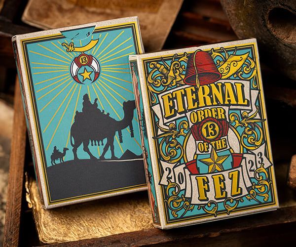 Eternal Order of the Fez Playing Cards