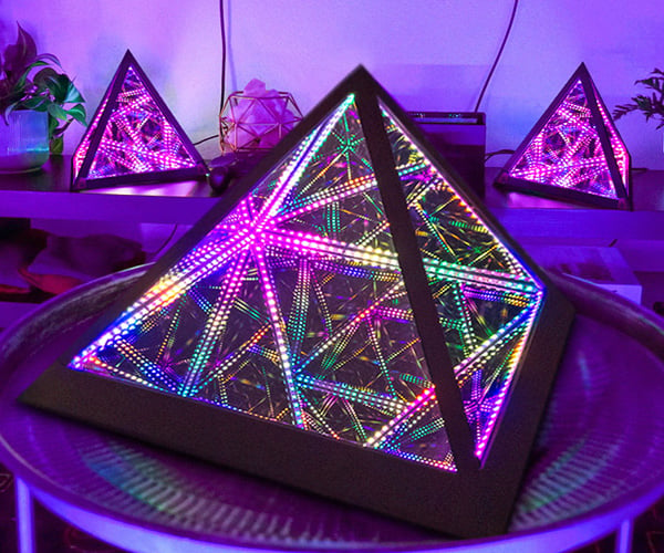HyperHedra + HyperPyramid Infinity Lights