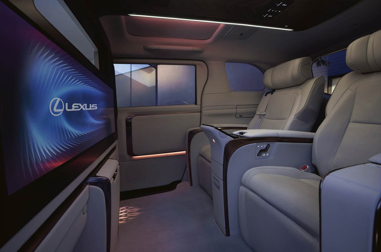 The 2024 Lexus LM Is the Fanciest Minivan We've Ever Seen