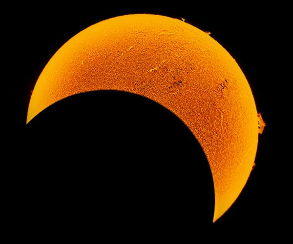 Annular Solar Eclipse in 8K