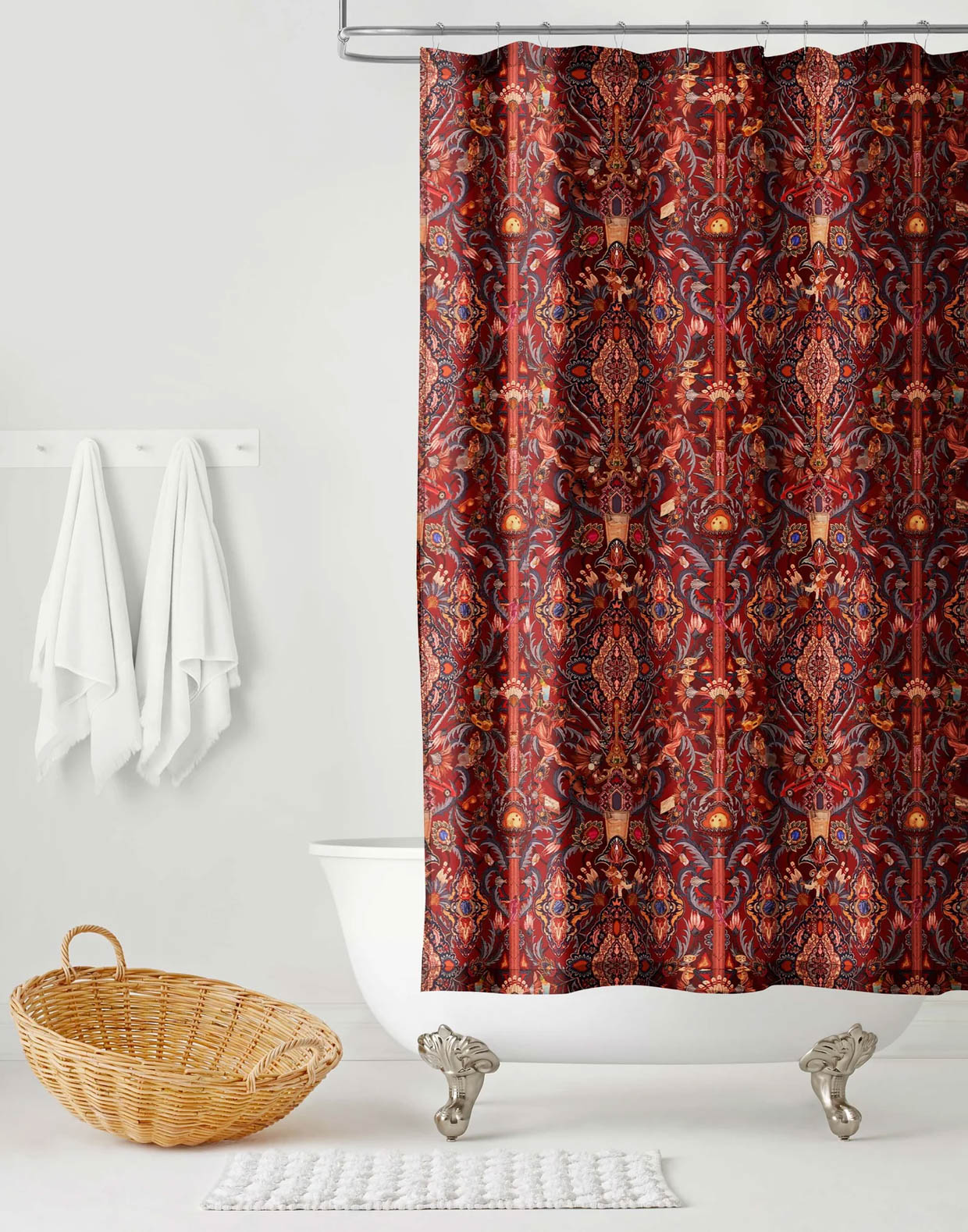 The Big Lebowski Abide Wallpaper + Shower Curtain