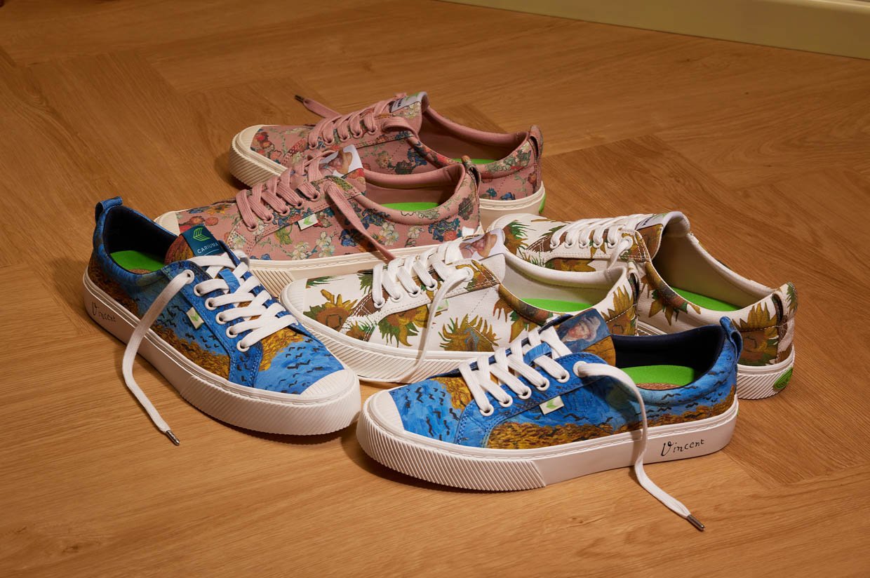 Persuasion bagage Ofre Wear Van Gogh's Paintings on Your Feet with Cariuma's Special Sneakers