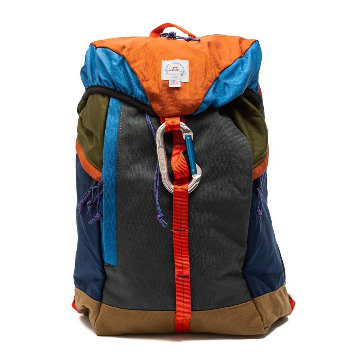 Epperson Mountaineering Large Climb Pack Holds Closed with a Carabiner