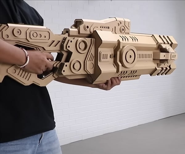 Making a Giant Cardboard Blaster
