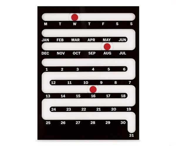 MoMA Sliding Perpetual Calendar