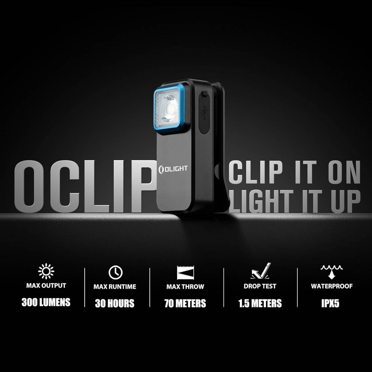 Olight OClip Flashlight