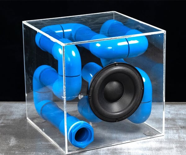 PVC Pipe + Acrylic Subwoofer