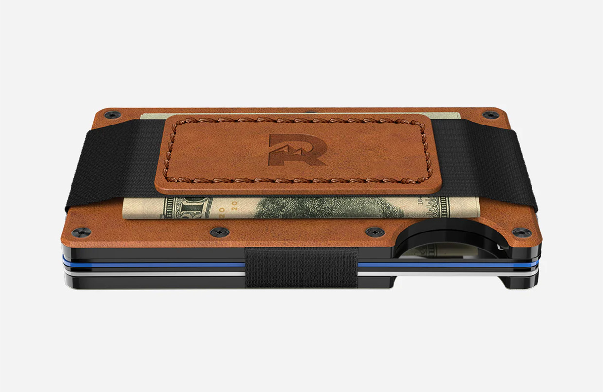 Ridge Leather Wallet