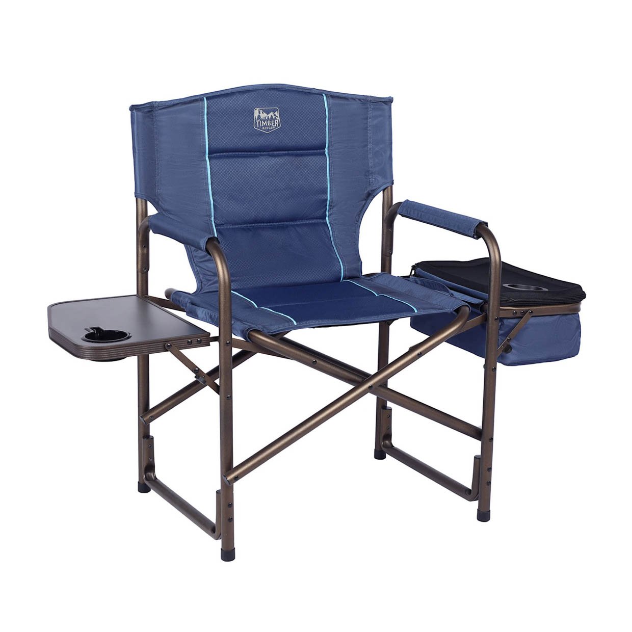 Camping Chair + Side Table + Cooler Combo