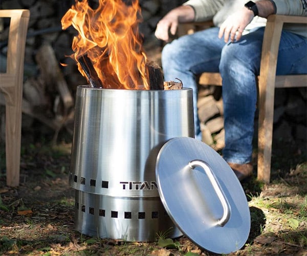 Titan Great Outdoors Duo Fire Pit