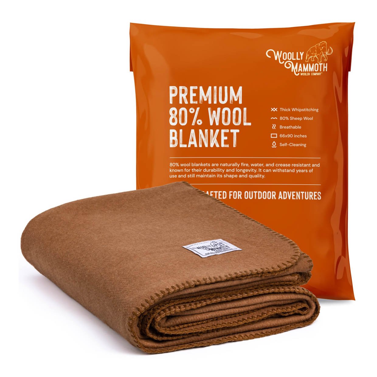 Woolly Mammoth Camping Blanket