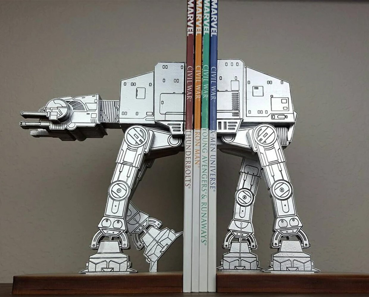 AT-AT Bookends