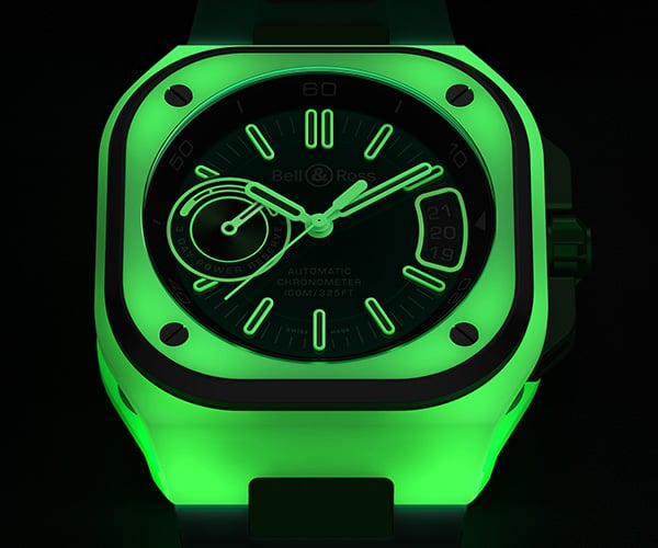 Bell & Ross BR-X5 GREEN LUM Watch