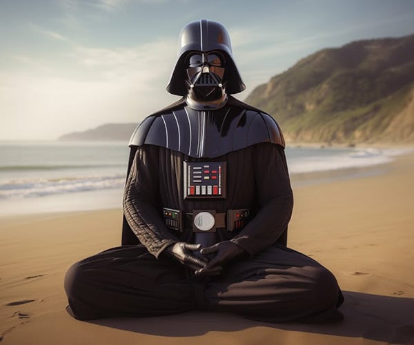 Darth Vader Meditates