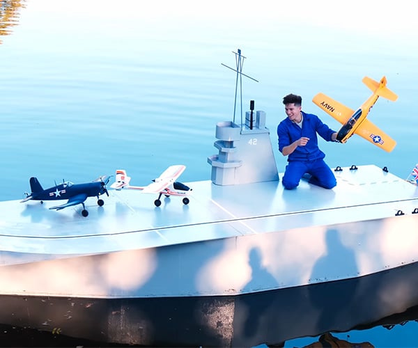 Making a Giant R/C Aircraft Carrier