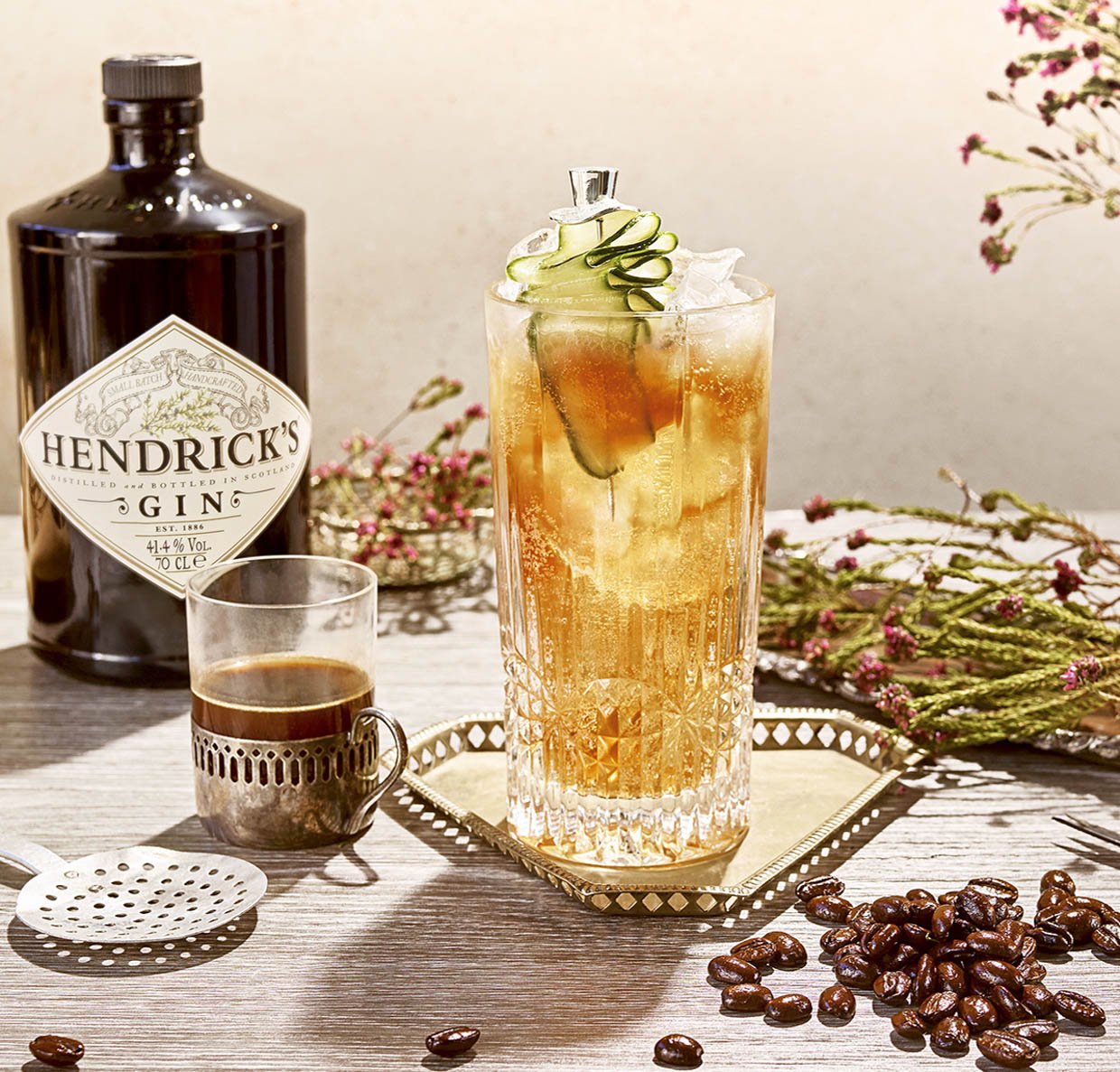How to Make a Supersonic Gin + Tonic with Hendrick's Gin and Espresso
