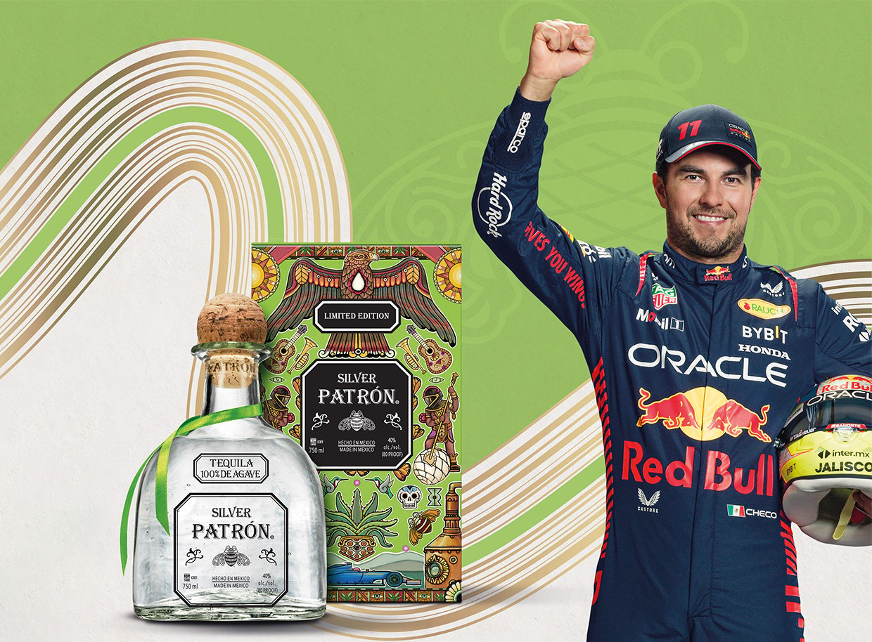 Patrón Tequila x Checo Pérez 2023 Mexican Heritage Tin