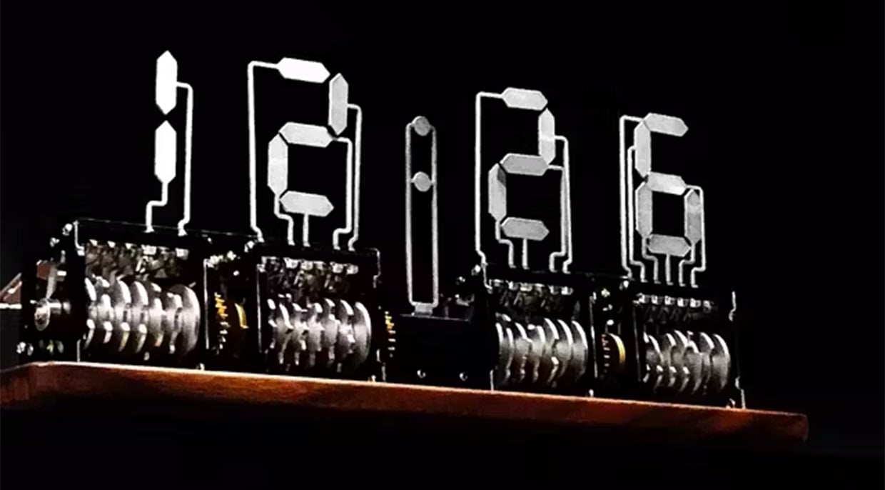 Rantoge Mechanical Digital Clock