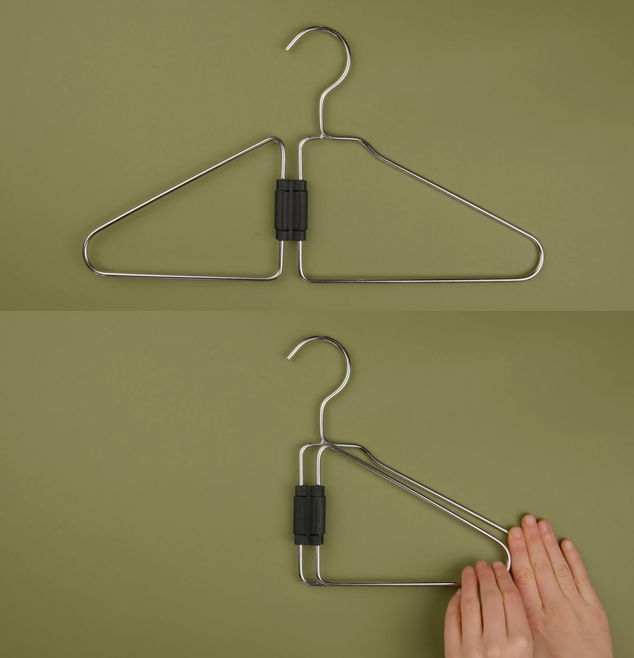 Simone Giertz Makes a Coat Hanger for Coat Hangers 