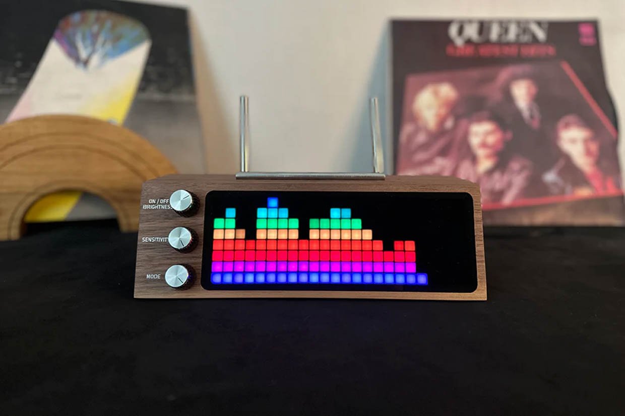 LED Visualizer Vinyl Record Stand