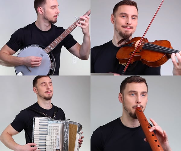 Playing 111 Instruments in 111 Seconds