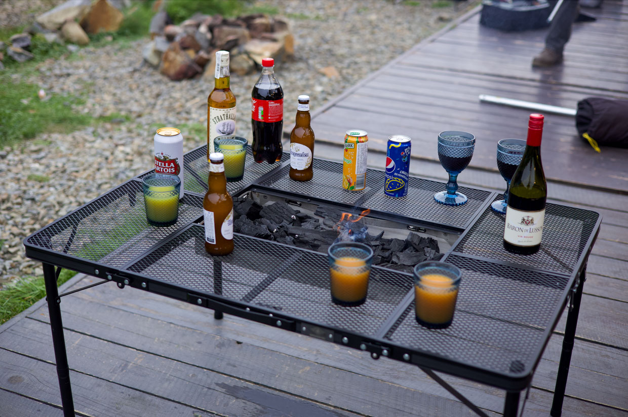 AroundFire Portable Grill Table