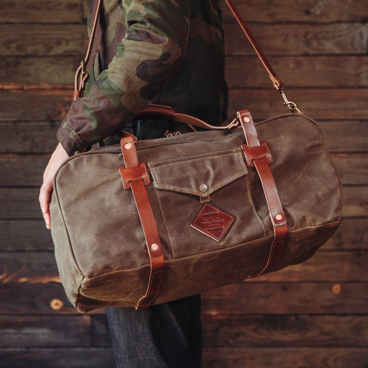The Bradley Mountain Ranger Duffel Bag Is a Rugged Weekender